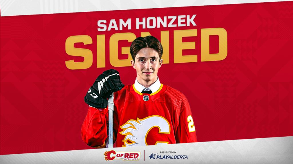 AHL star goalie Wolf and 2023 first-round draft pick Honzek among latest  wave of Flames cuts - The Hockey News Calgary Flames News, Analysis and More